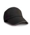 RC038X Result Herringbone Cap Black / Tan colour image